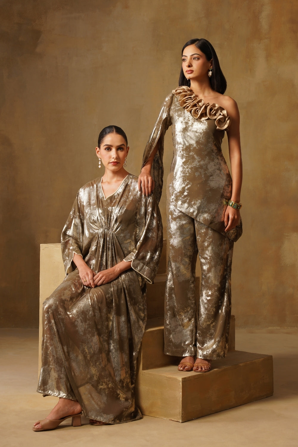 Liquid Gold Co-ord Set