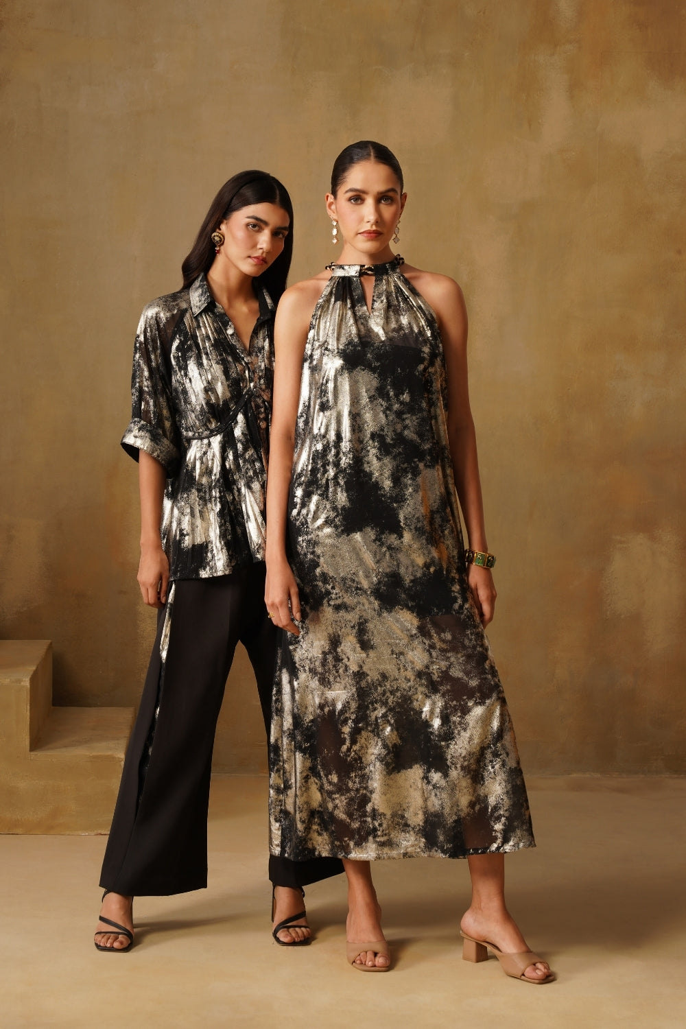 Molten Braided Kaftan