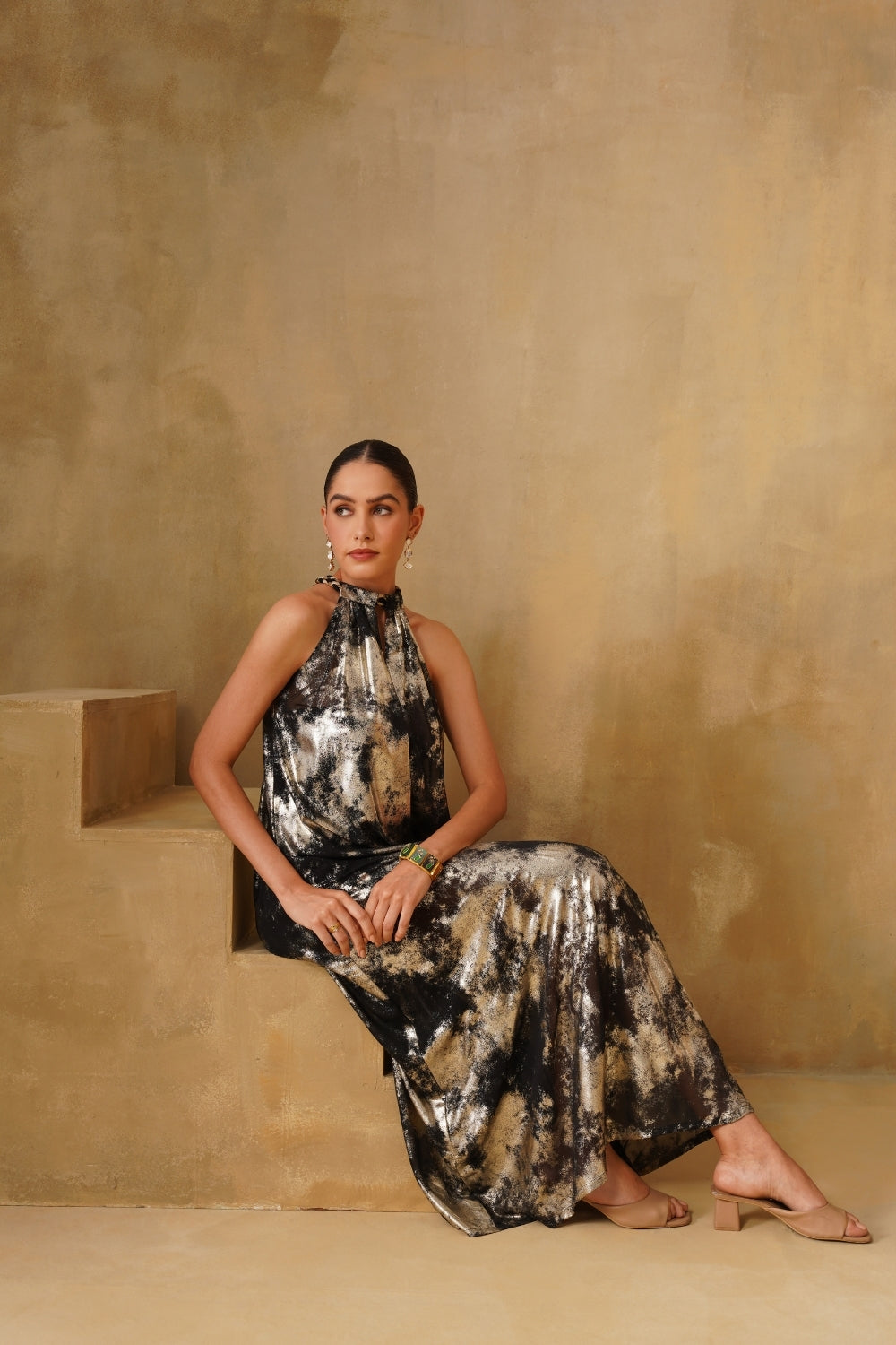 Molten Braided Kaftan