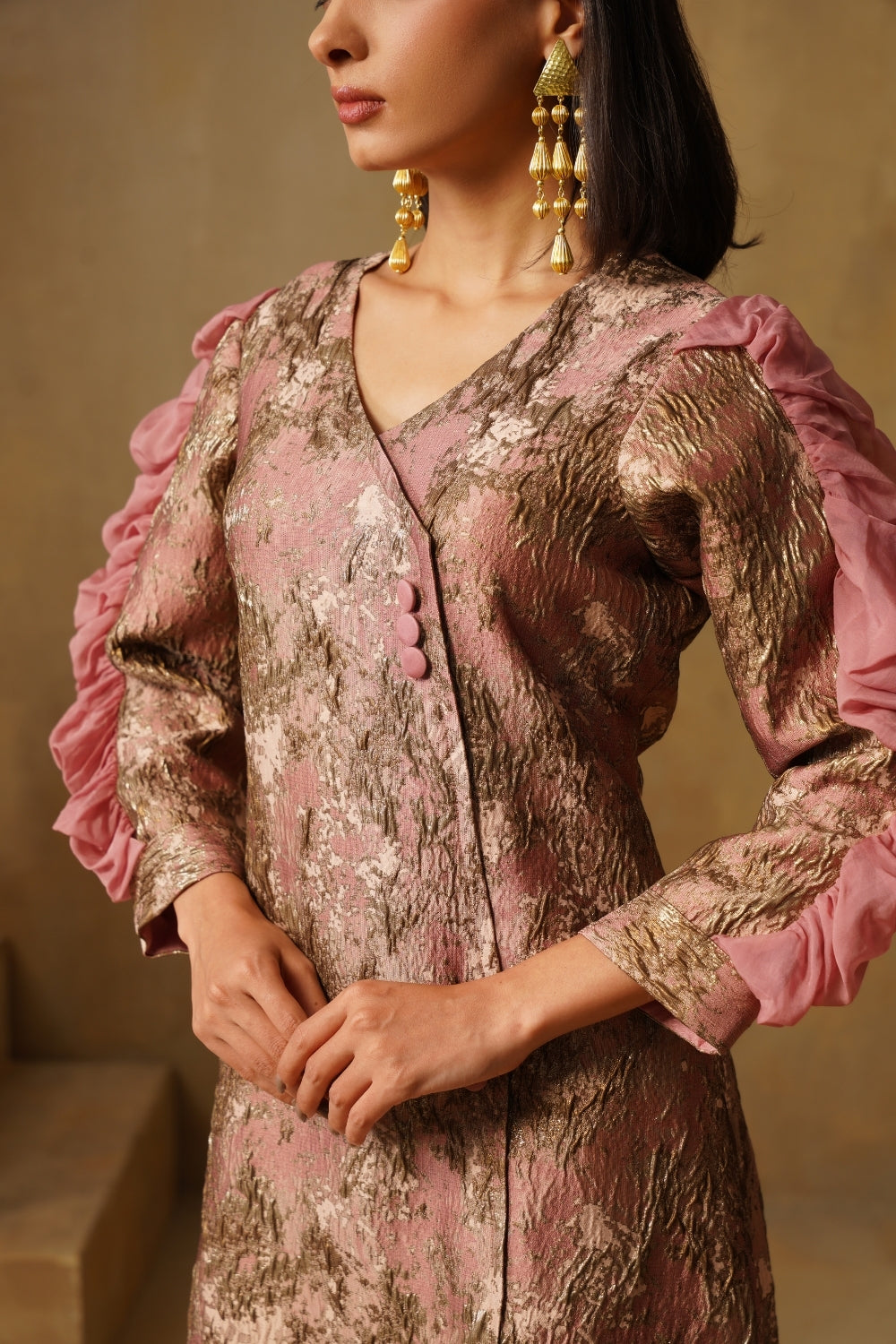 Rosette Petal Dress