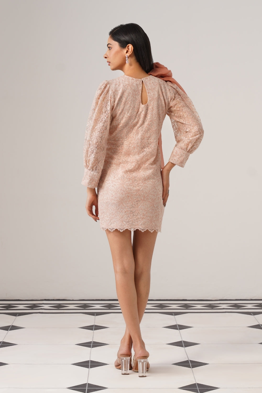 Peach Blossom Dress