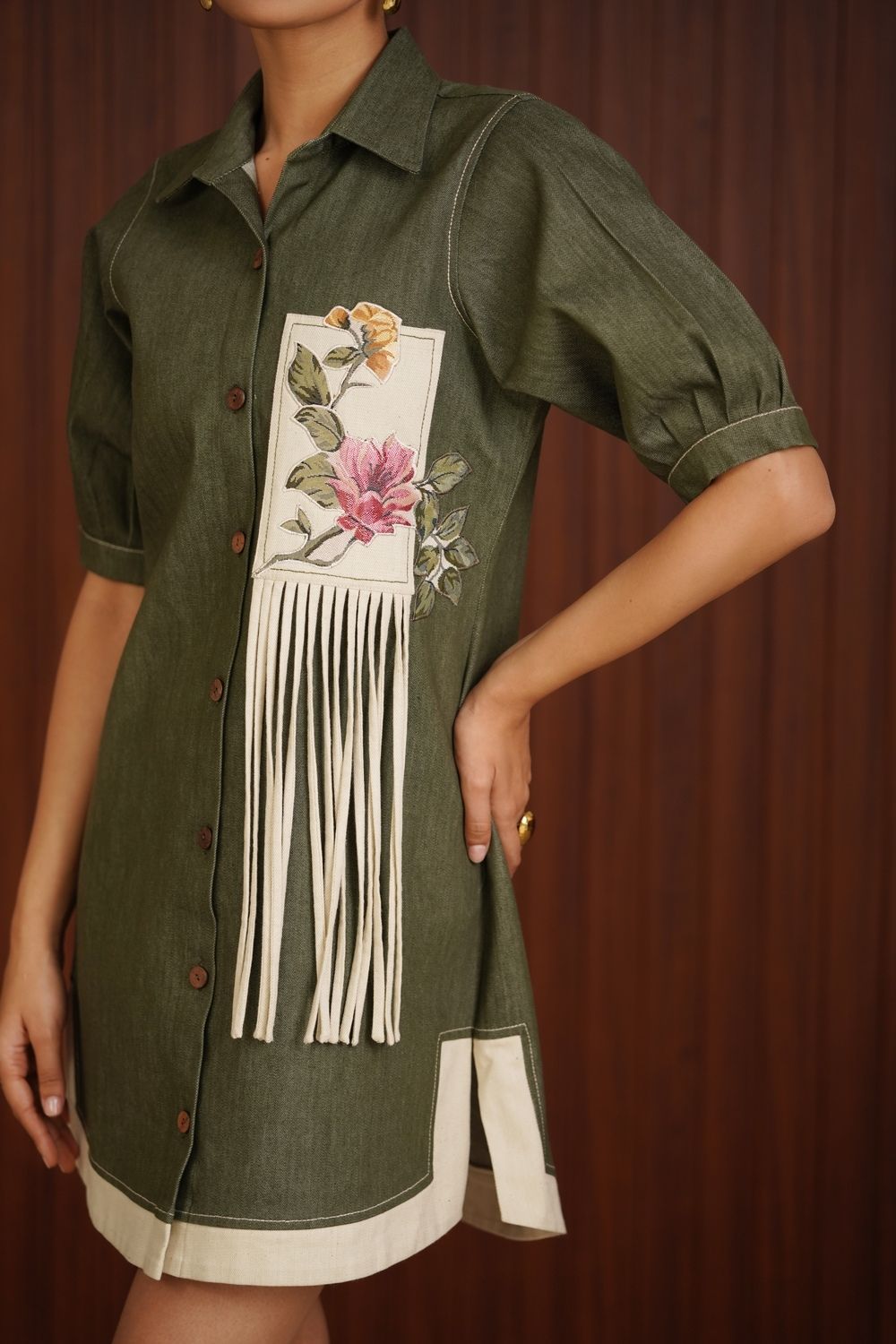 Canvas Cut Dress