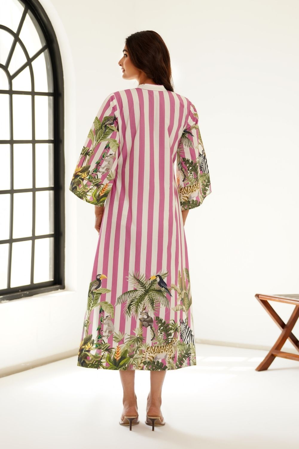 Azure forest dress