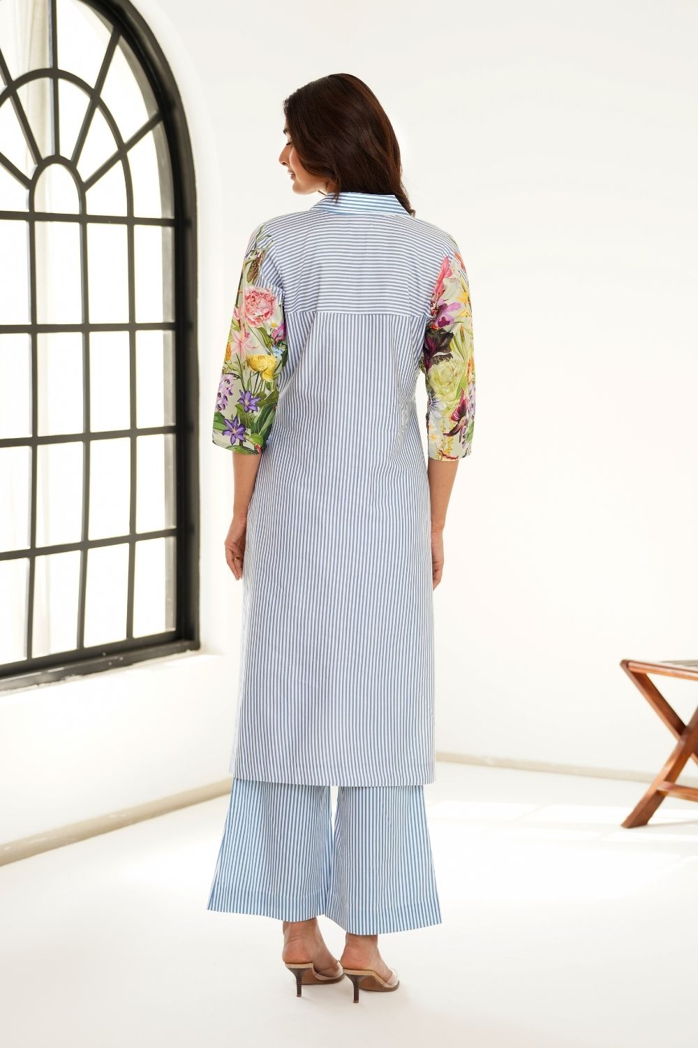 Pastel garden kurta set