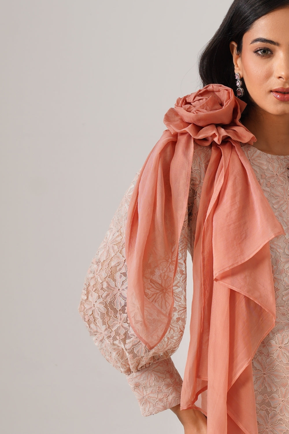 Peach Blossom Dress