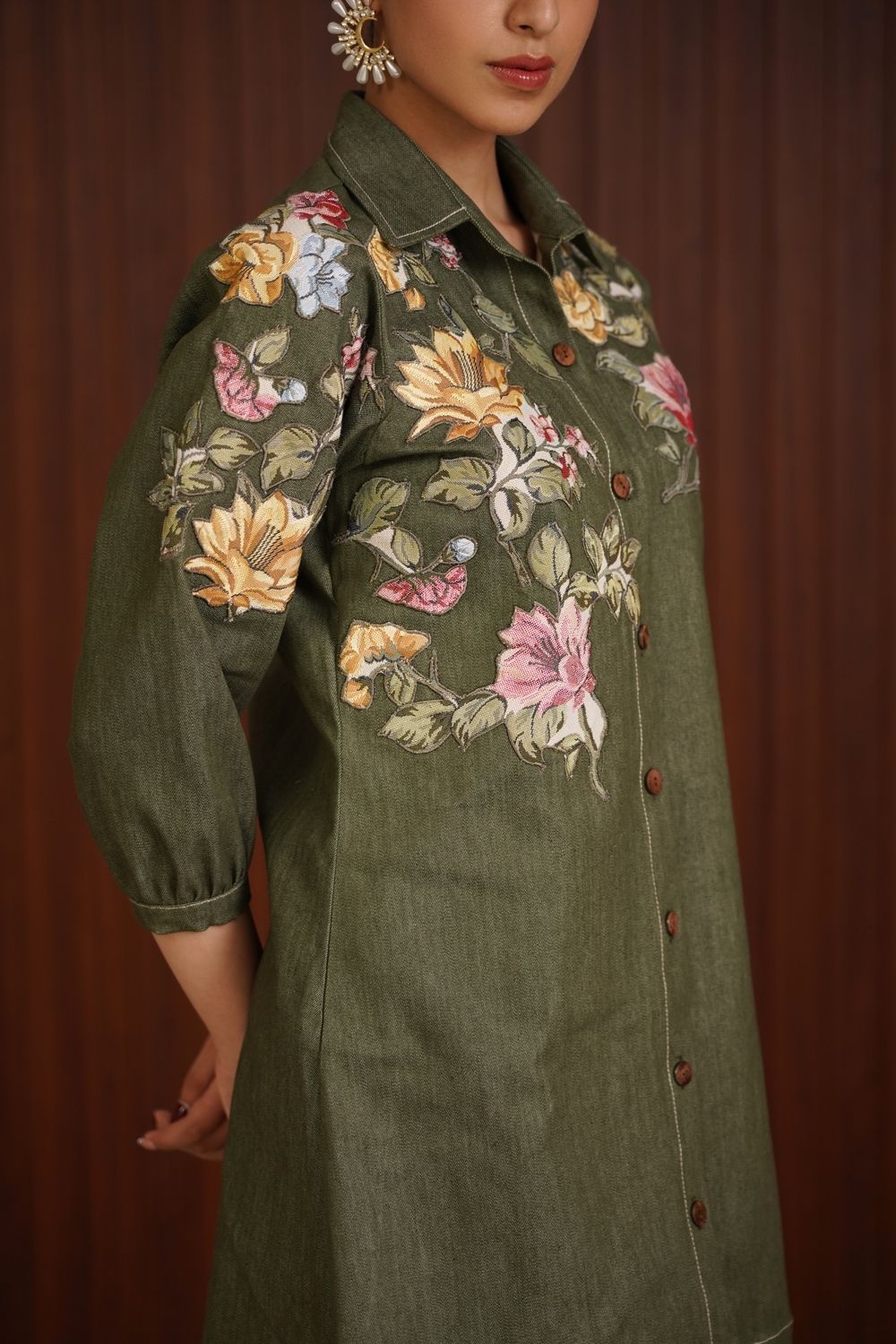 garden shirt dress