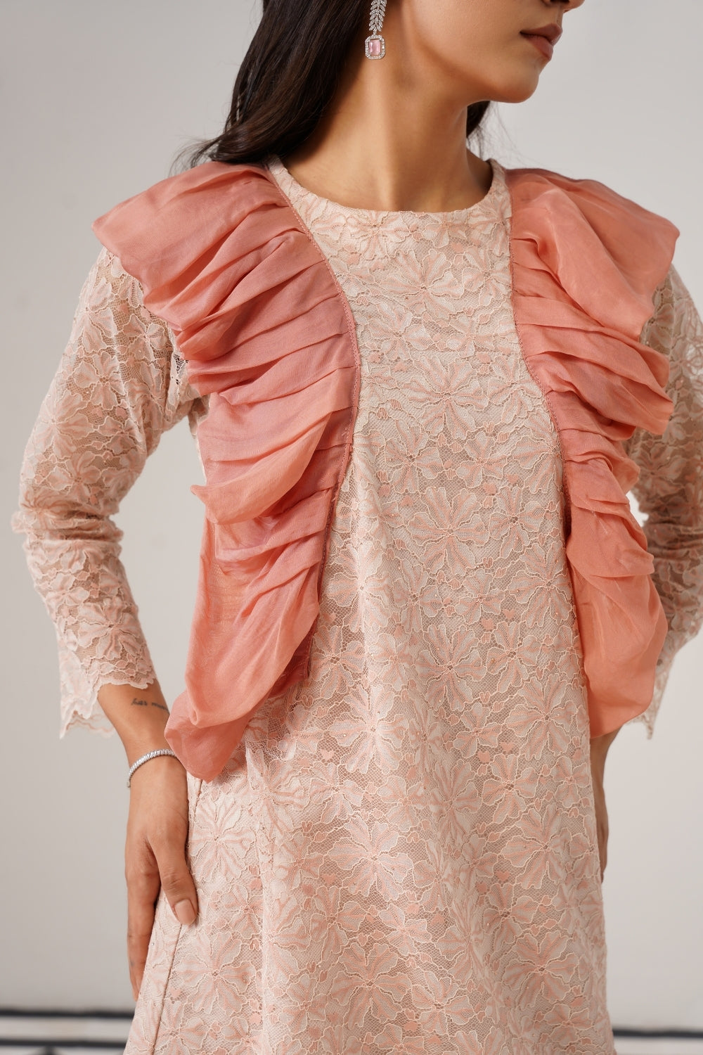 Peach Blossom Dress
