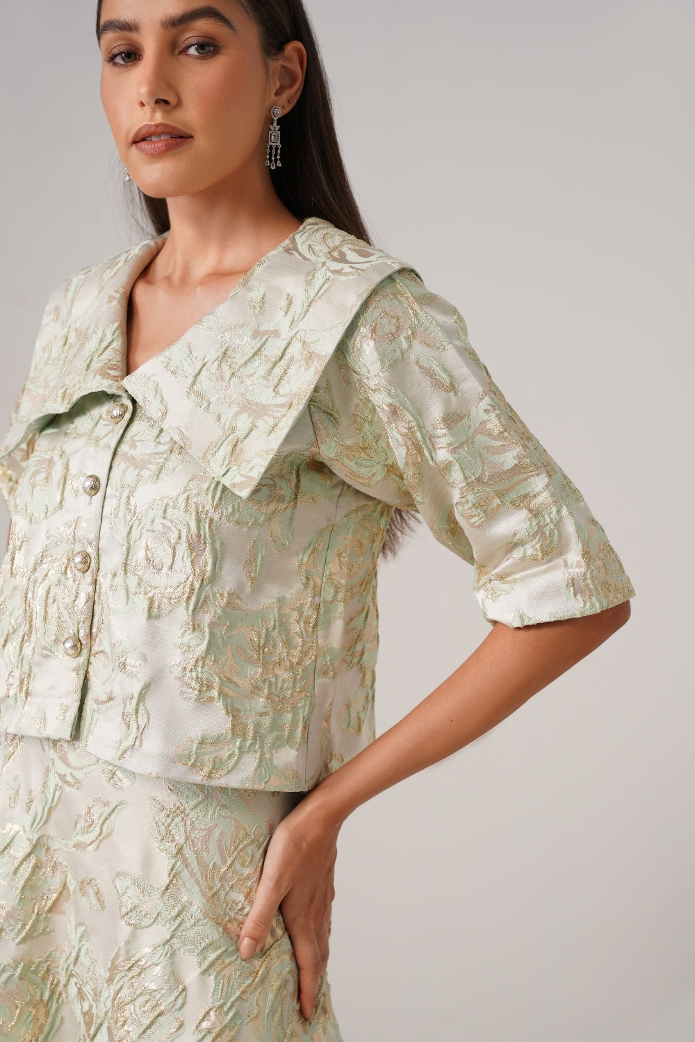 Mint Bloom Co-ord Set