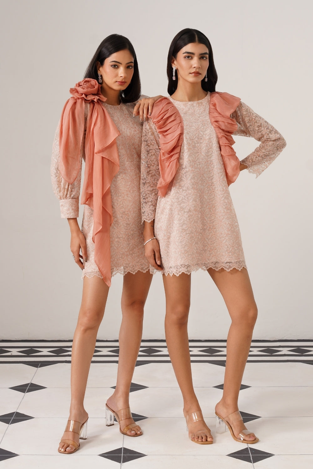 Peach Blossom Dress