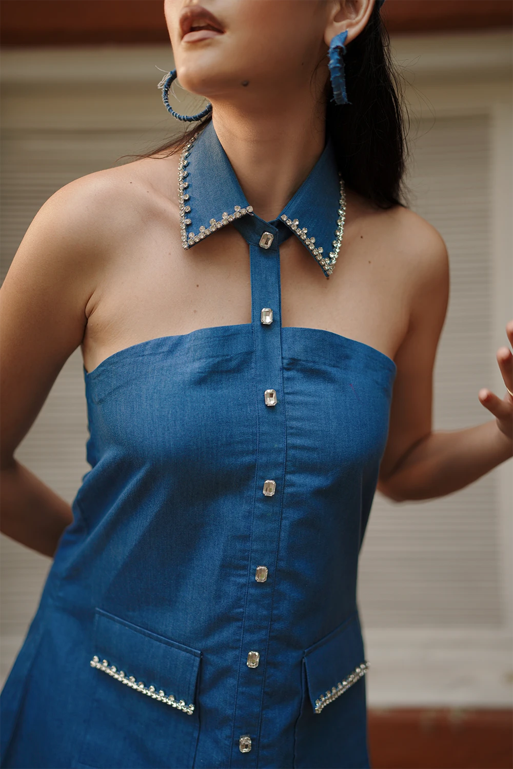 Collar Code Dress