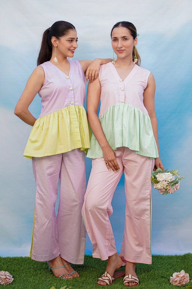 Peplum Parfait Set