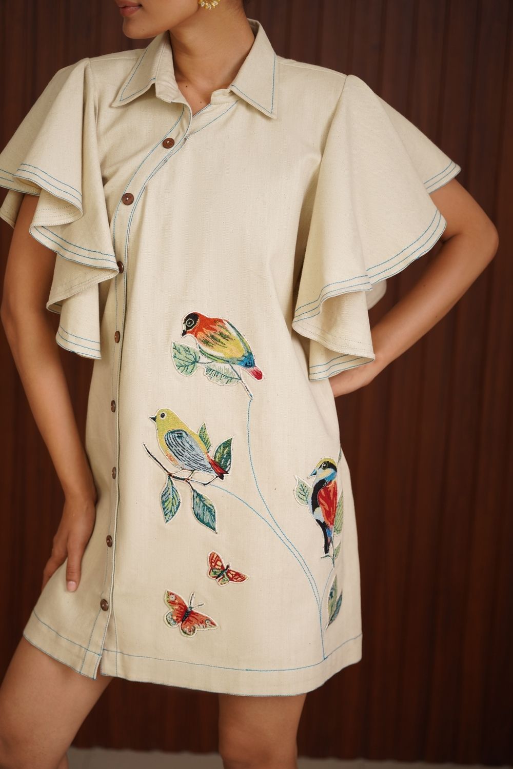 Whispering wings dress