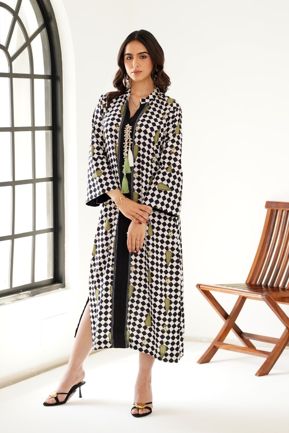 Midnight mosaic dress