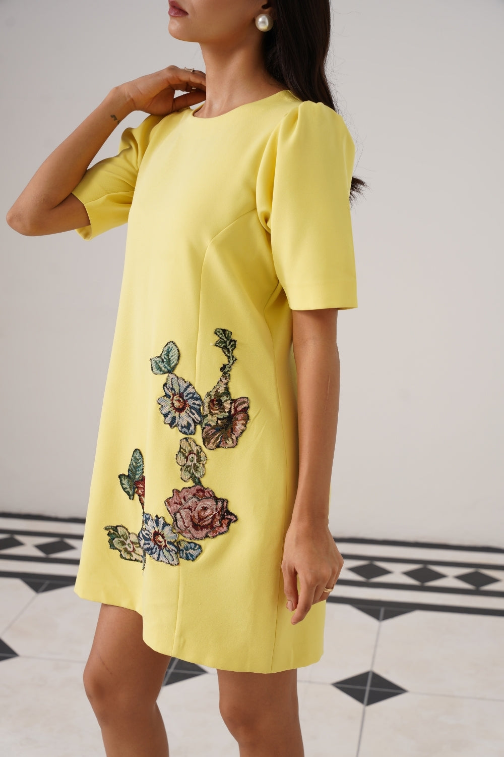Gardenia Bloom Dress