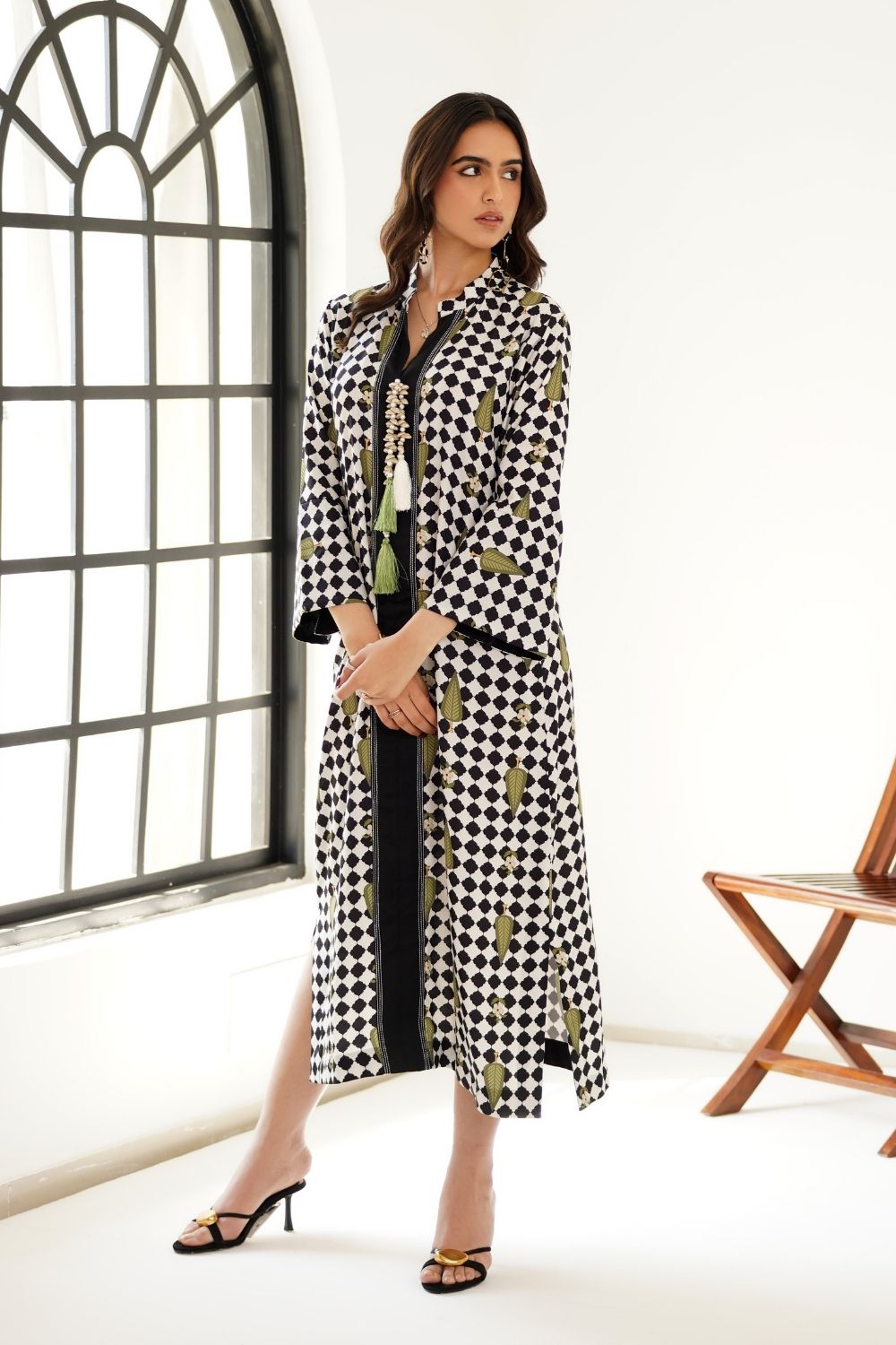 Midnight mosaic dress