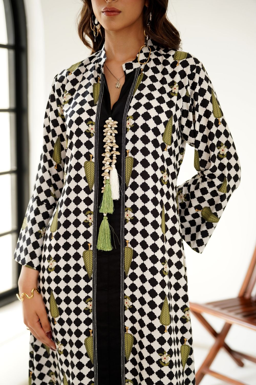 Midnight mosaic dress