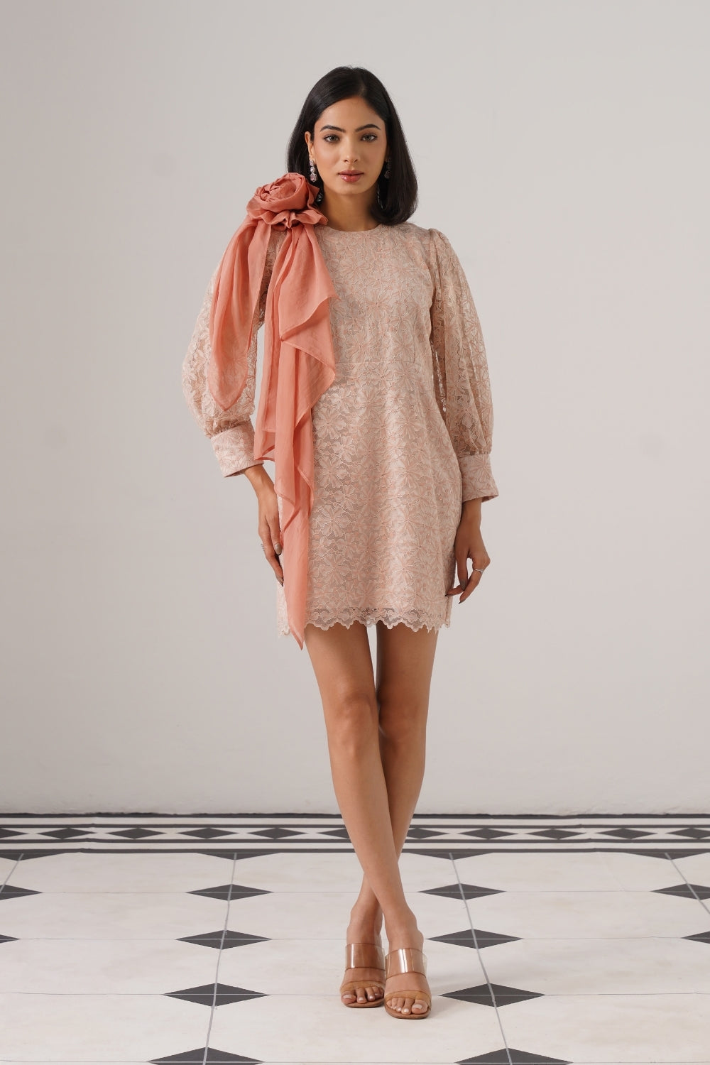 Peach Blossom Dress
