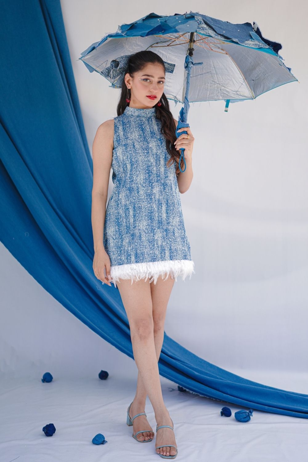 Feather Frost Dress