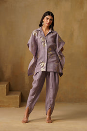 Noor Dhoti Set - Mauve