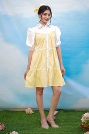 Cloud 9 Dress -  Yellow