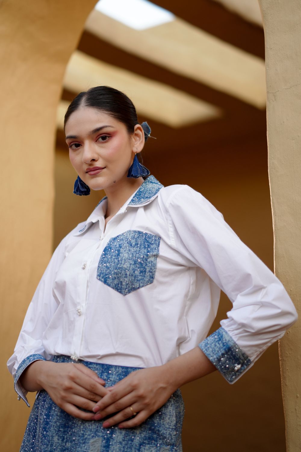 Star Gaze Classic White Shirt