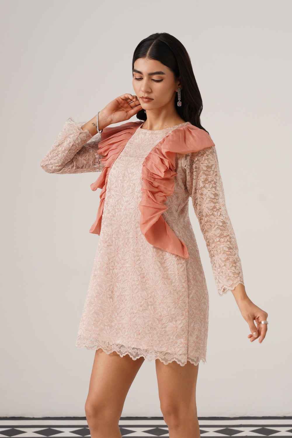Peach Grace Dress