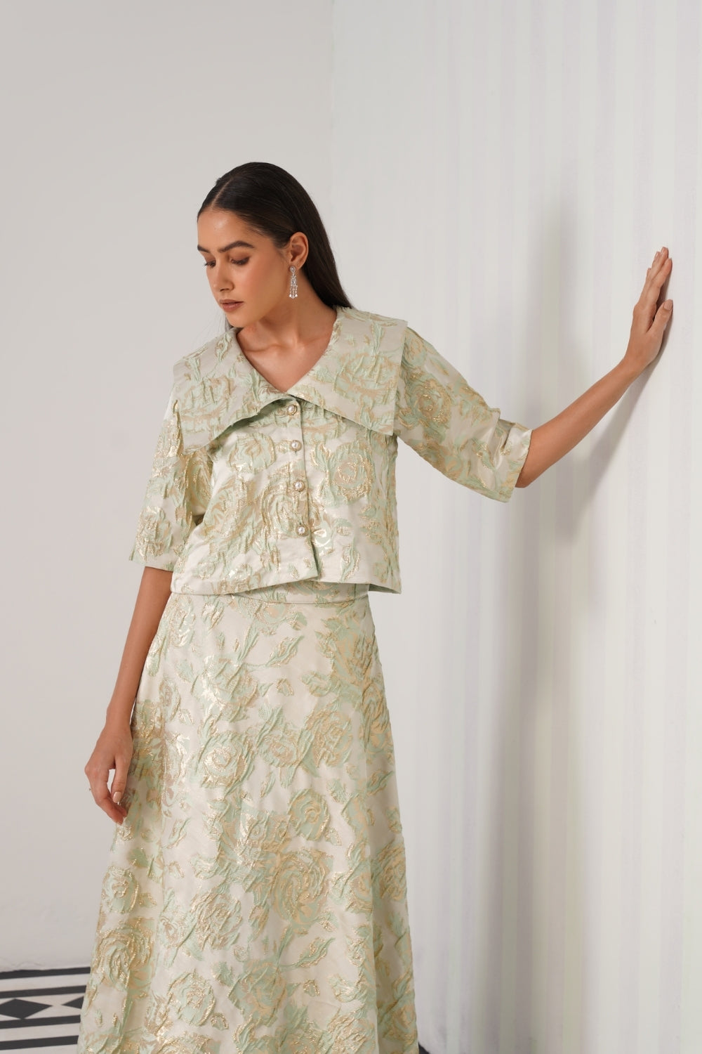 Mint Bloom Co-ord Set