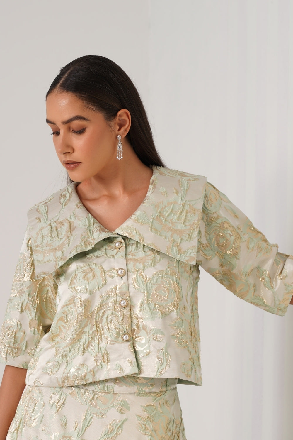 Mint Bloom Co-ord Set