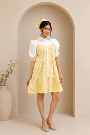 Cloud 9 Dress -  Yellow