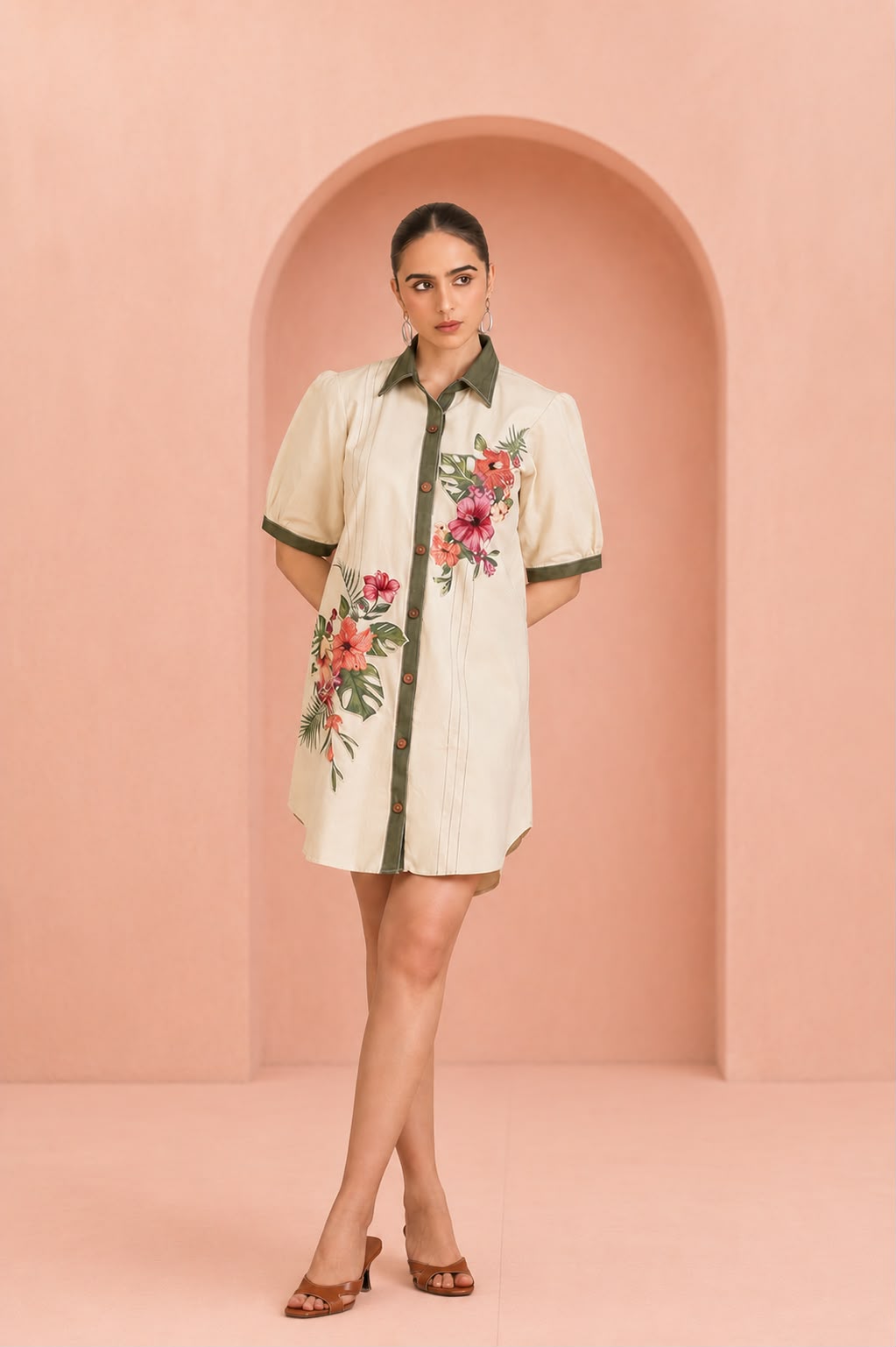 Eden bloom dress - Ivory