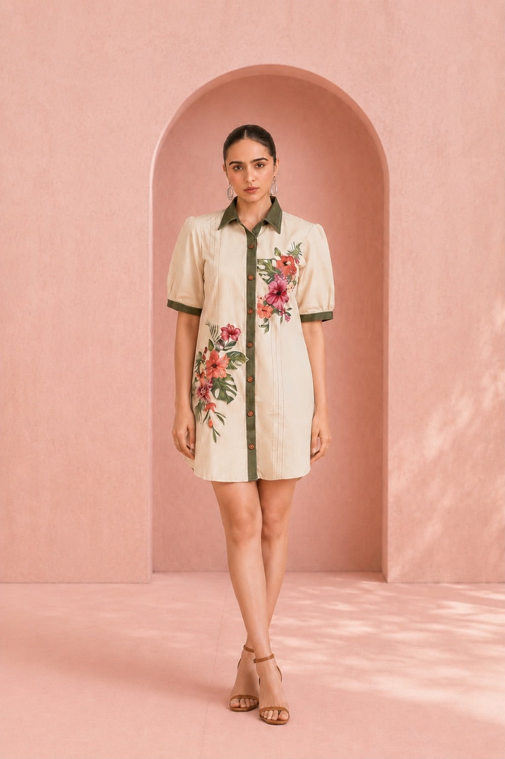 Eden bloom dress - Ivory
