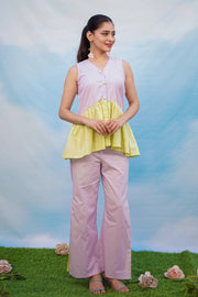 Peplum Parfait Set - Lilac
